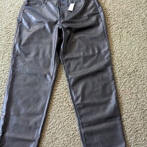 Old Navy Women's Gray Straight Leg Pants